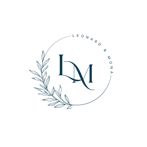 Leonard & Mona monogram