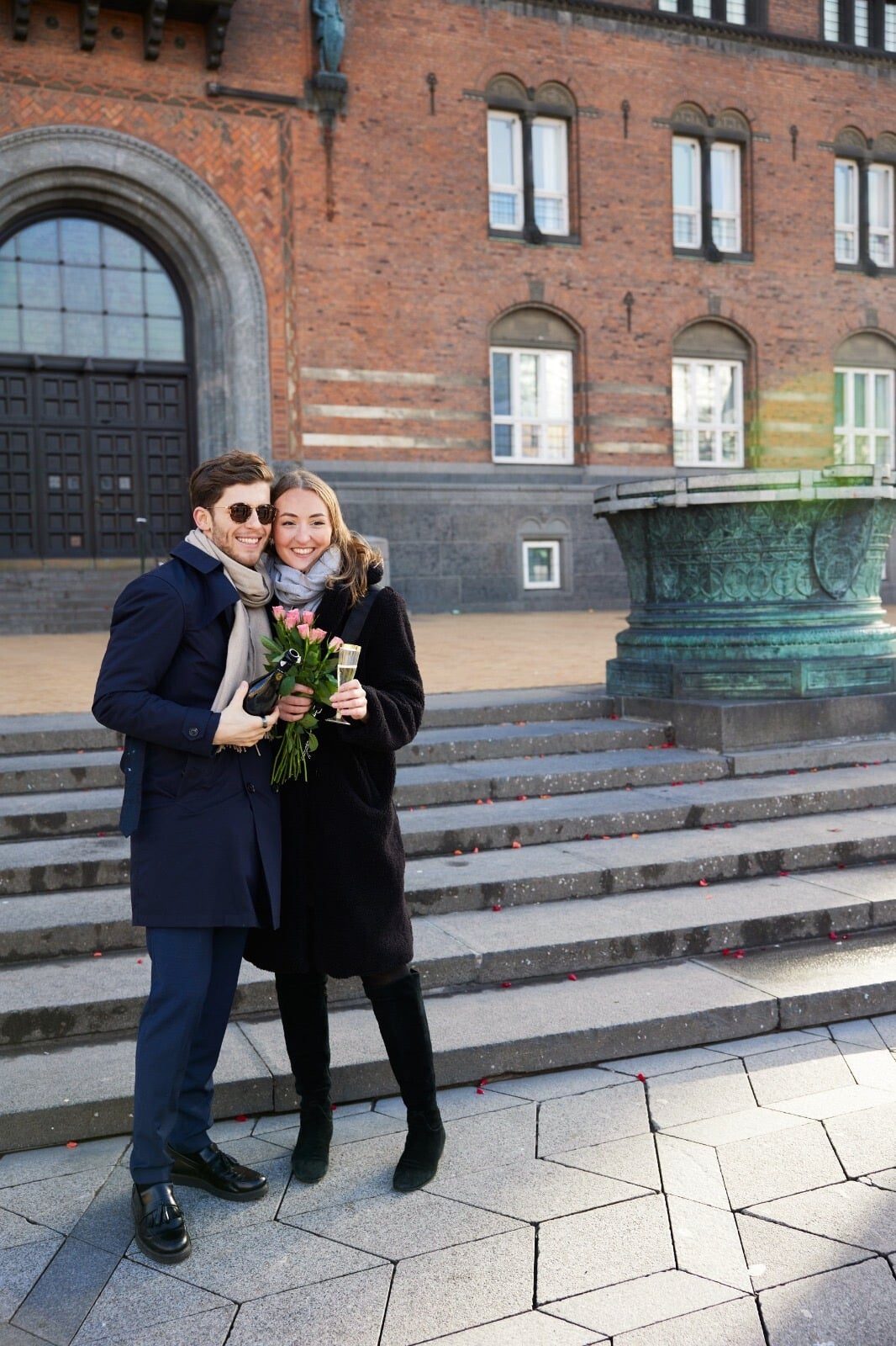 Leonard and Mona in Copenhagen